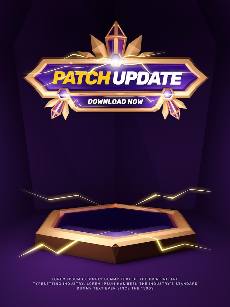 PSD gratuito plantilla 3d podio de apariencia de juego púrpura dorado