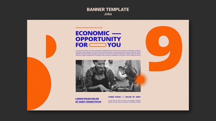 PSD gratuito plantilla de banner de oportunidad de trabajo