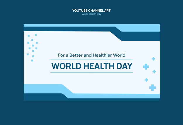 plantilla para la celebración del Día Mundial de la Salud