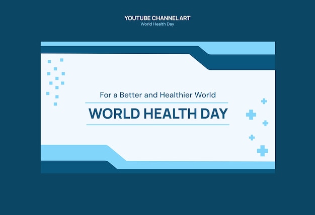 plantilla para la celebración del Día Mundial de la Salud