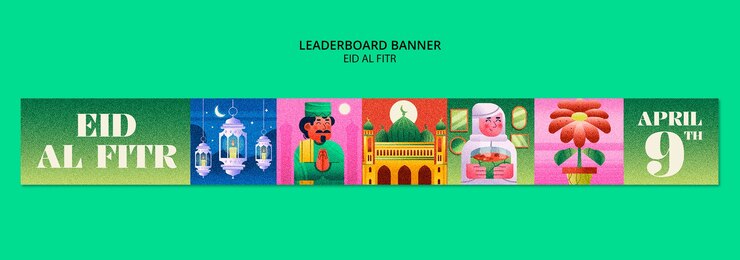 PSD gratuito plantilla para la celebración del eid al fitr