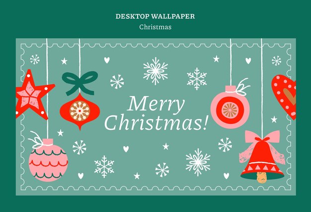 plantilla de celebración de Feliz Navidad