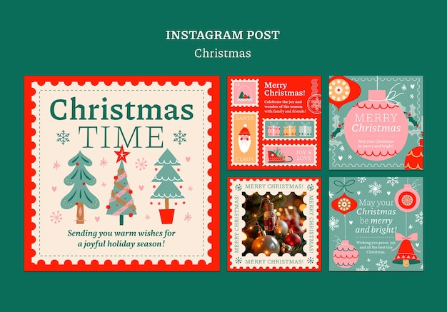 plantilla de celebración de Feliz Navidad