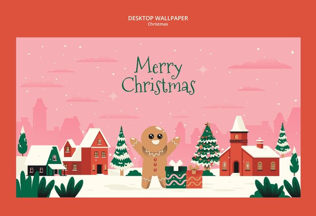plantilla de celebración de Feliz Navidad