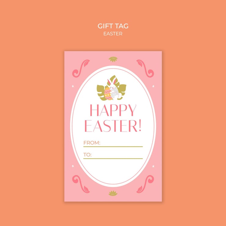 PSD gratuito plantilla de celebración de la pascua