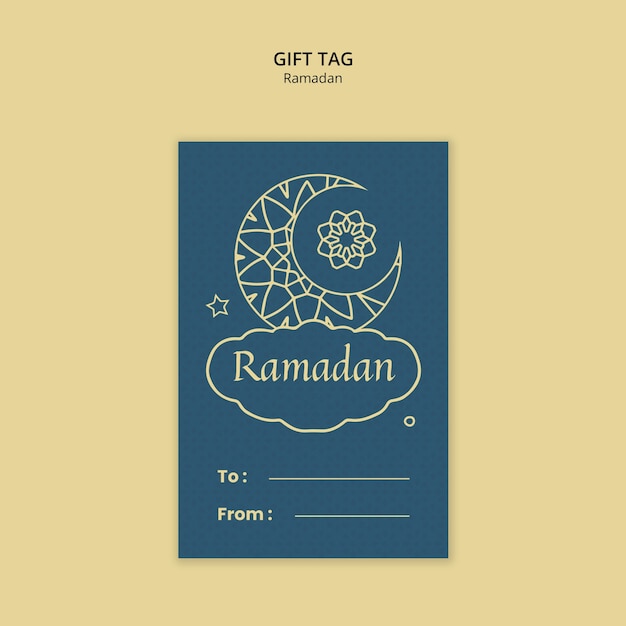 plantilla de celebración del Ramadán