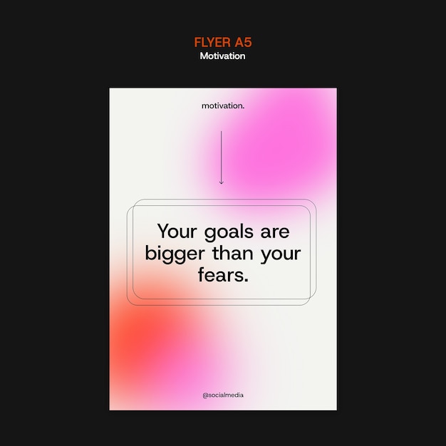 plantilla de citas motivacionales creativas