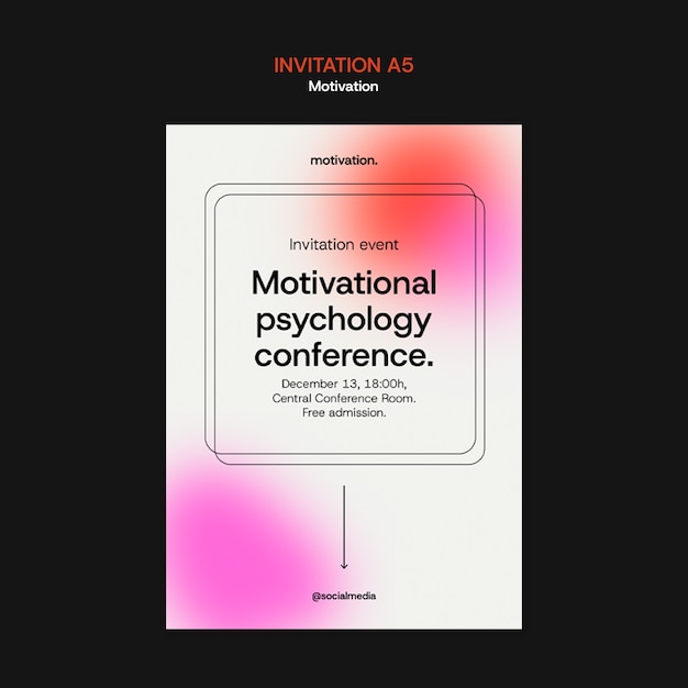 plantilla de citas motivacionales creativas