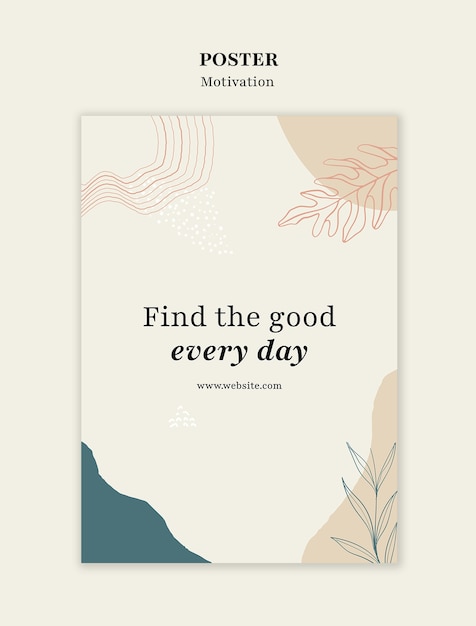 plantilla de citas motivacionales creativas
