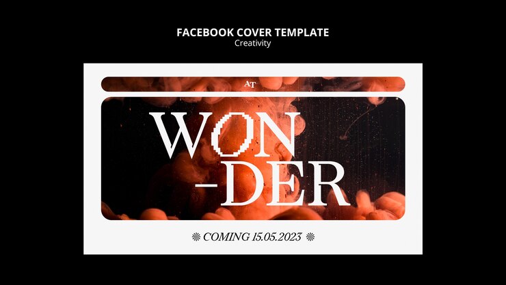 PSD gratuito plantilla de creatividad de diseño plano