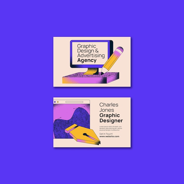Plantilla de diseño gráfico de diseño plano