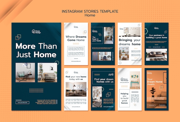 PSD gratuito plantilla de diseño de interiores de diseño plano