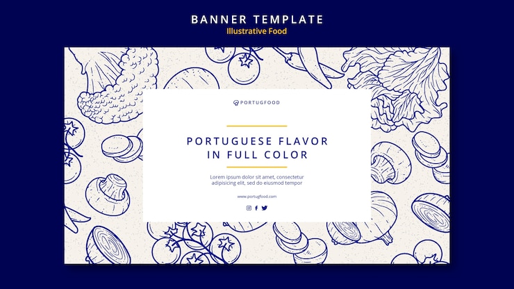 PSD gratuito plantilla de diseño de página de destino de comida ilustrativa