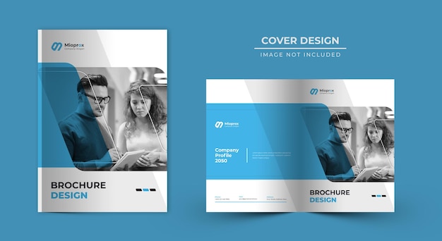 Plantilla de diseño de portada de perfil de empresa
