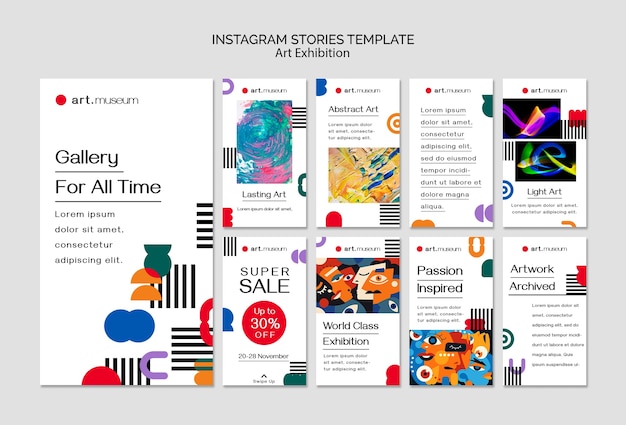 Plantilla de exposición de diseño plano