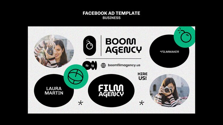 PSD gratuito plantilla de facebook de concepto de negocio