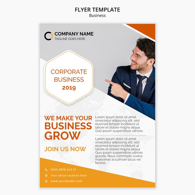 plantilla de folleto para empresas