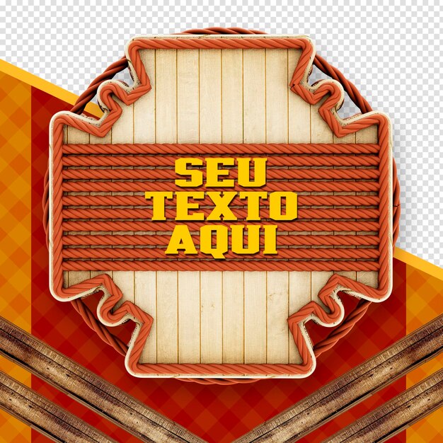 Plantilla de fondo de Sao Joao Festa Junina para composición de promoción