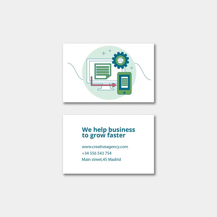 PSD gratuito plantilla de marketing de diseño plano