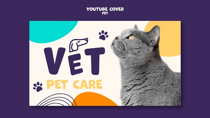 PSD gratuito plantilla de mascota de diseño plano