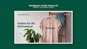 PSD gratuito plantilla de moda de diseño plano