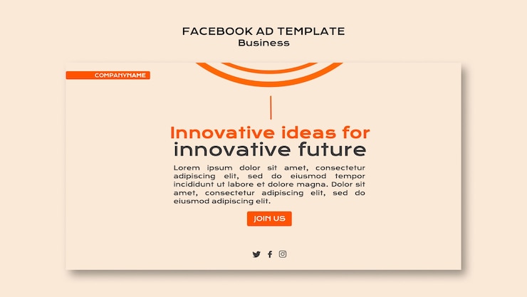 PSD gratuito plantilla de negocio de diseño plano