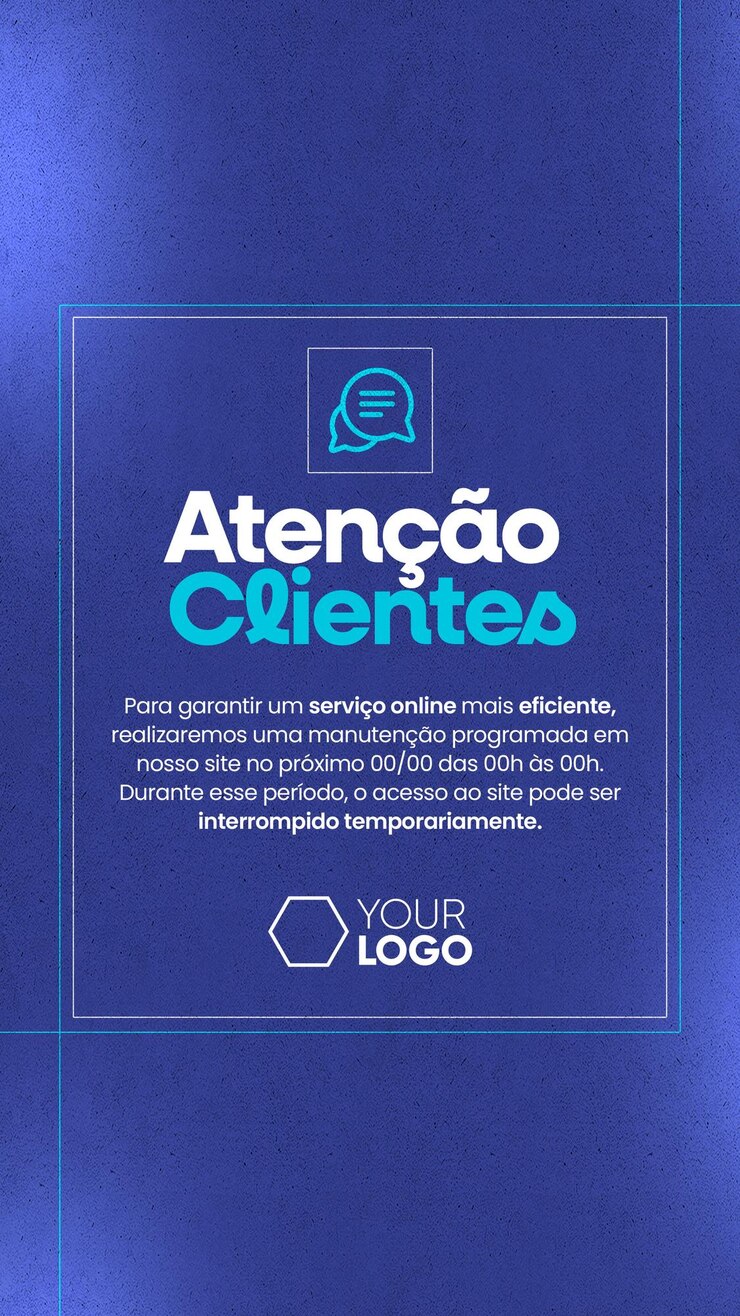 PSD gratuito plantilla de noticias de redes sociales anuncio atención al cliente fondo azul