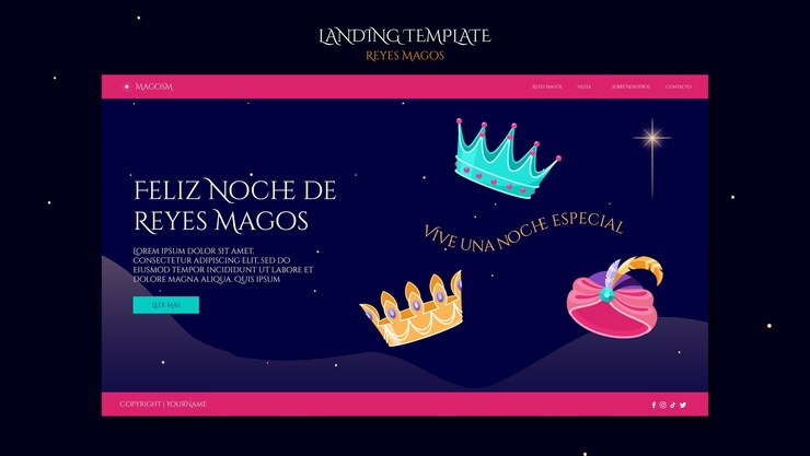 PSD gratuito la plantilla de la página de destino de los sabios