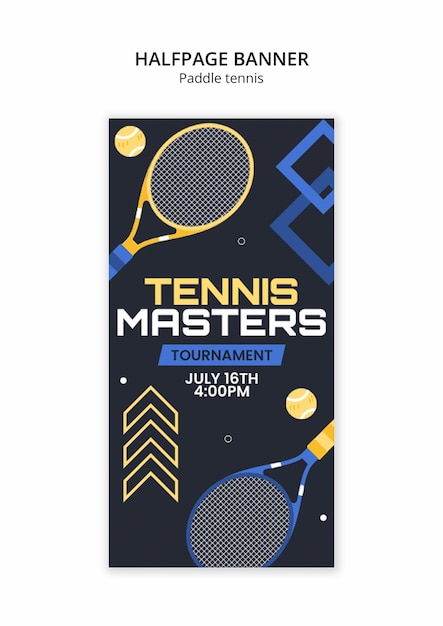 plantilla de práctica de tenis