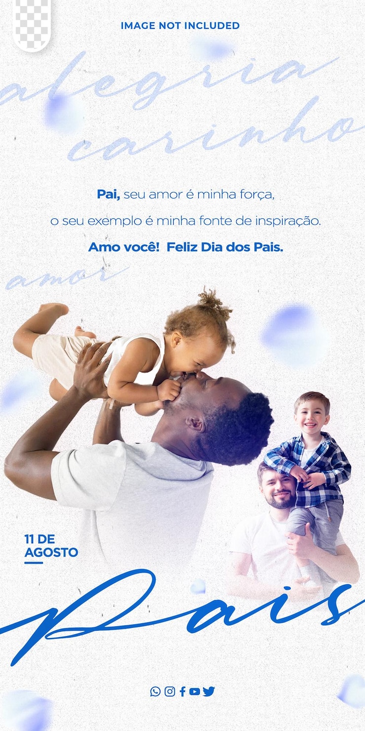 PSD gratuito plantilla de psd editable para redes sociales día de los padres evento conmemorativo de los padres