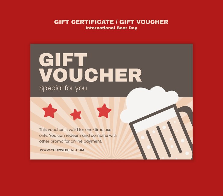 PSD gratuito plantilla de tarjeta de celebración del día internacional de la cerveza