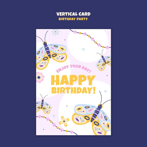 plantilla de tarjeta de felicitación de cumpleaños