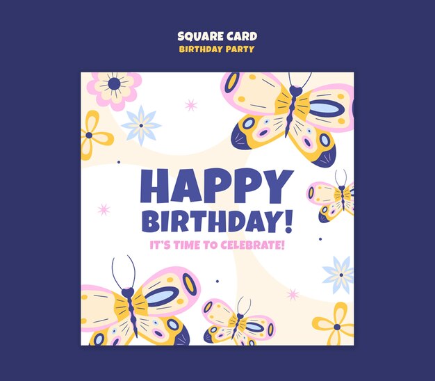 plantilla de tarjeta de felicitación de cumpleaños