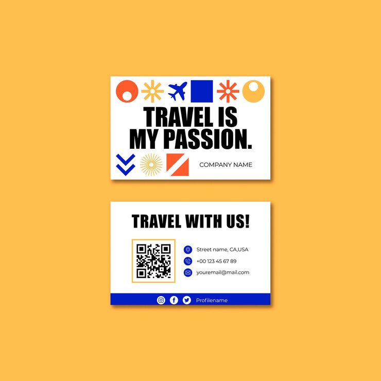 PSD gratuito plantilla de viaje de diseño plano