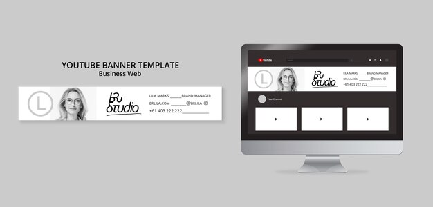 Plantilla web de negocios de diseño plano