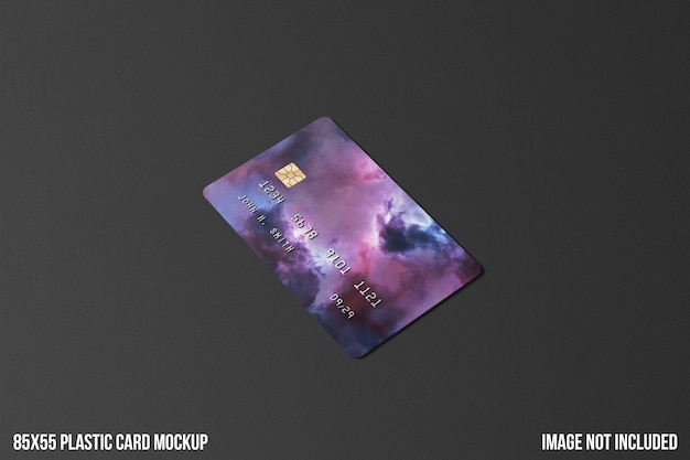 Gratis PSD plastic creditcardmodel