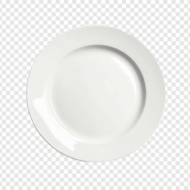 Plato de cena blanco plato de mesa de cerámica vacío limpio platos de cocina