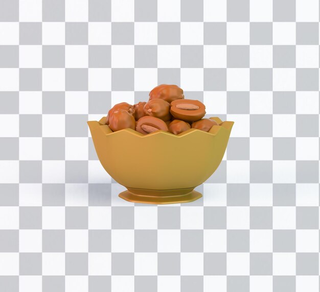 Plato de fechas de Ramadán