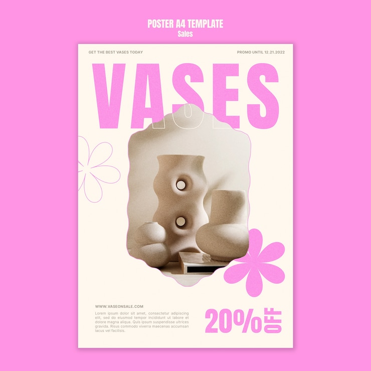 Gratis PSD platte ontwerp verkoopsjabloon