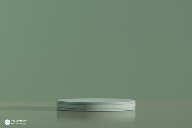 Podio di lusso per la presentazione del prodotto rendering 3d