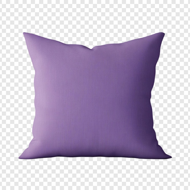 PSD gratuito polsino a cuscino quadrato viola decorazione della casa morbida