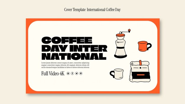 portada de youtube del día internacional del café