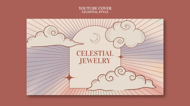 Portada de youtube estilo celestial