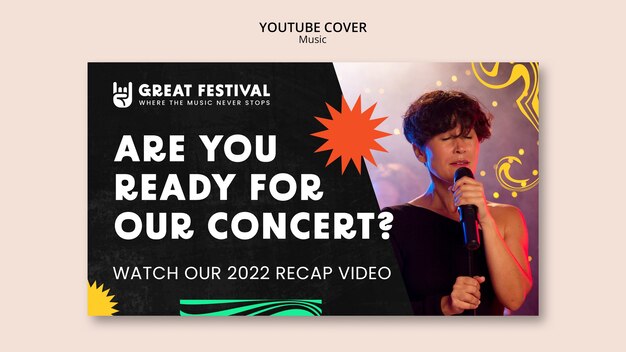 Portada de youtube del programa de música