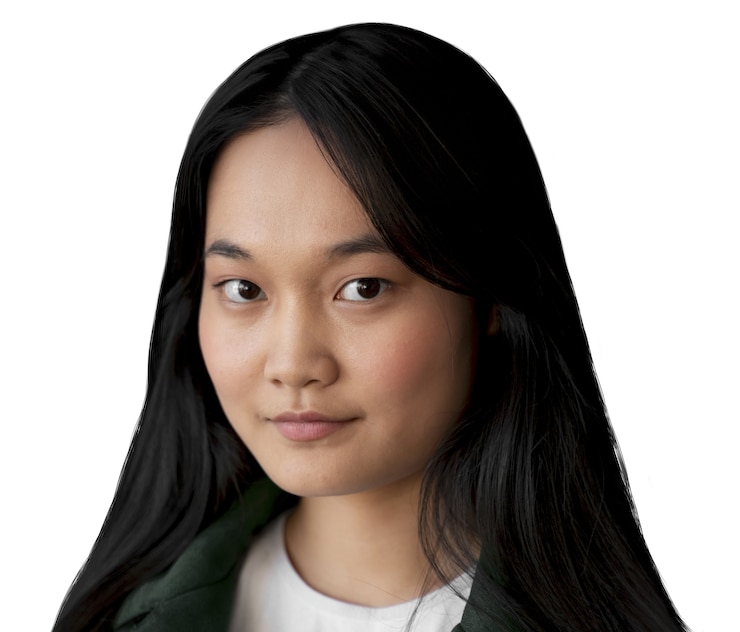PSD Gratis portrait of girl teenager