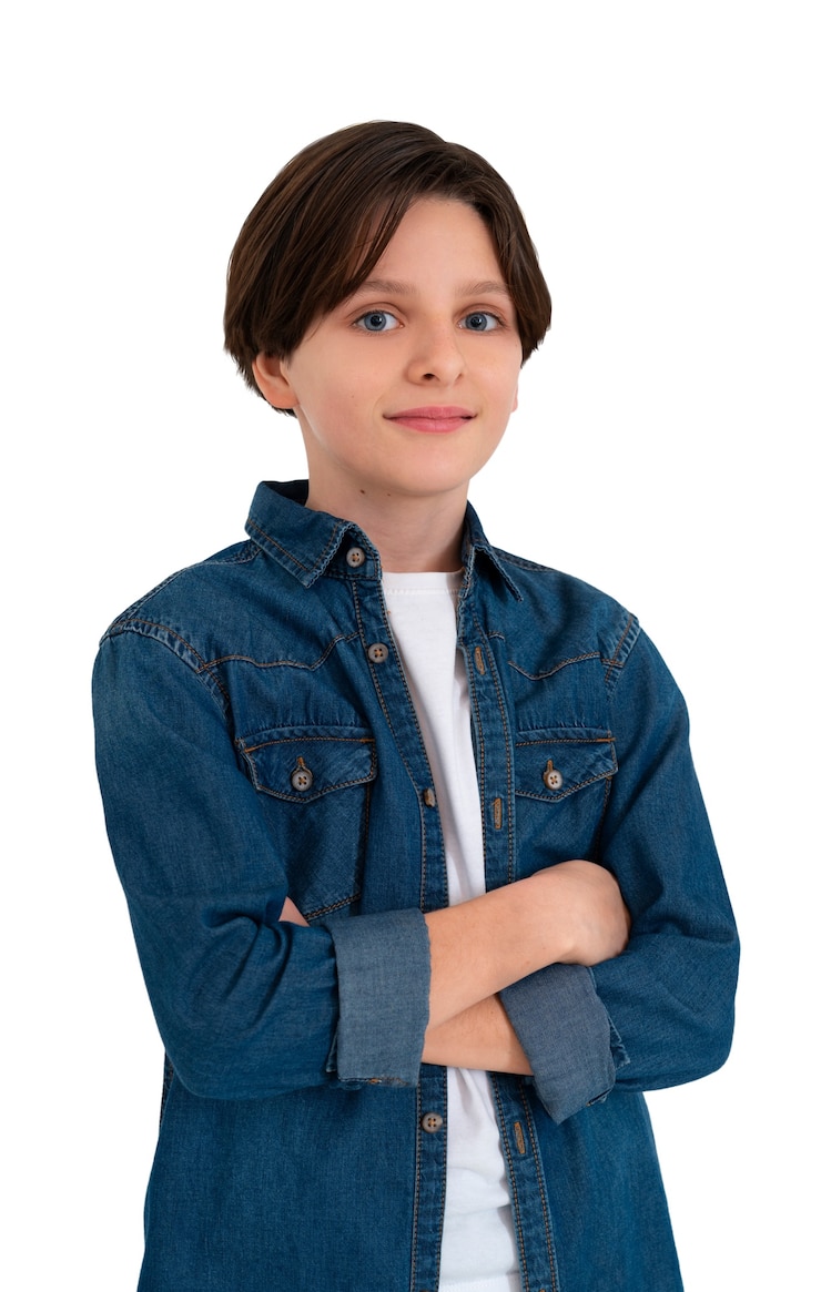 Gratis PSD portret van jonge jongens