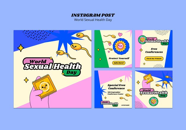Post su instagram della giornata mondiale della salute sessuale