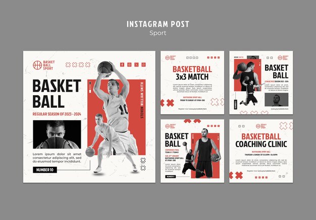 Post su Instagram di allenamento sportivo