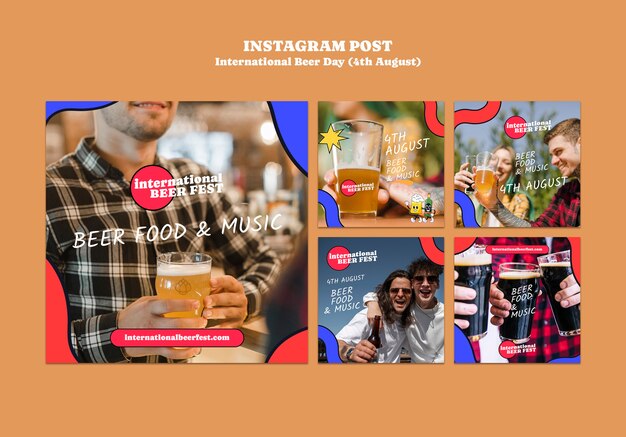 Post su Instagram per la Giornata Internazionale della Birra