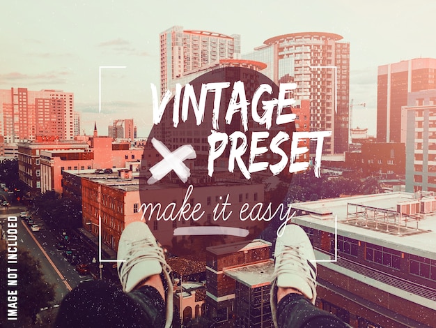 Preset d&#39;epoca in photoshop